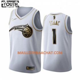 Maillot NBA Orlando Magic Jonathan Isaac 1 Nike 2019-20 Blanc Golden Edition Swingman - Enfant